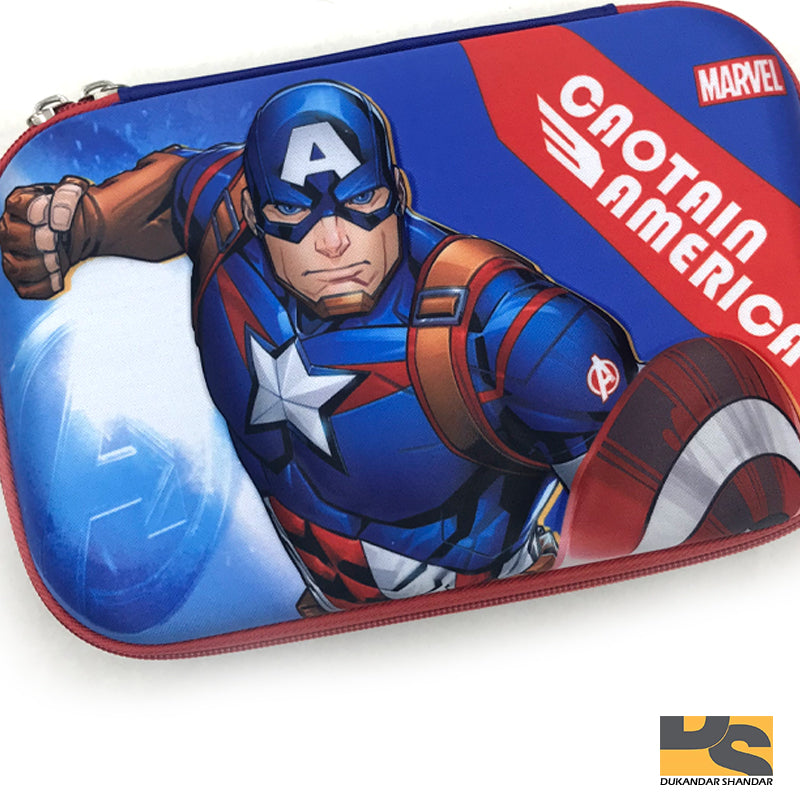 Captain America pencil case Creative school supplies stationery for boys