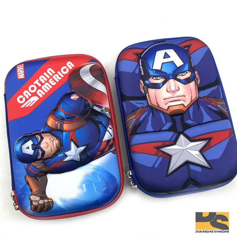 Captain America pencil case Creative school supplies stationery for boys