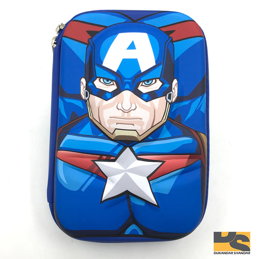 Captain America pencil case Creative school supplies stationery for boys