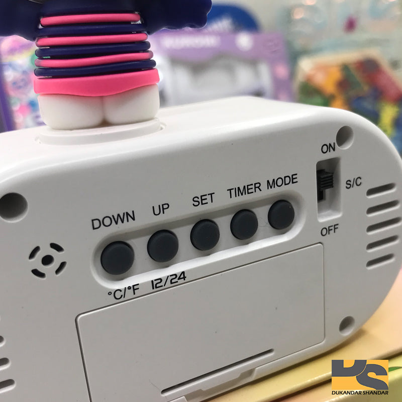 Premium Quality Hello Kitty alarm clock temp display Digital Clock cute clock with LED light
