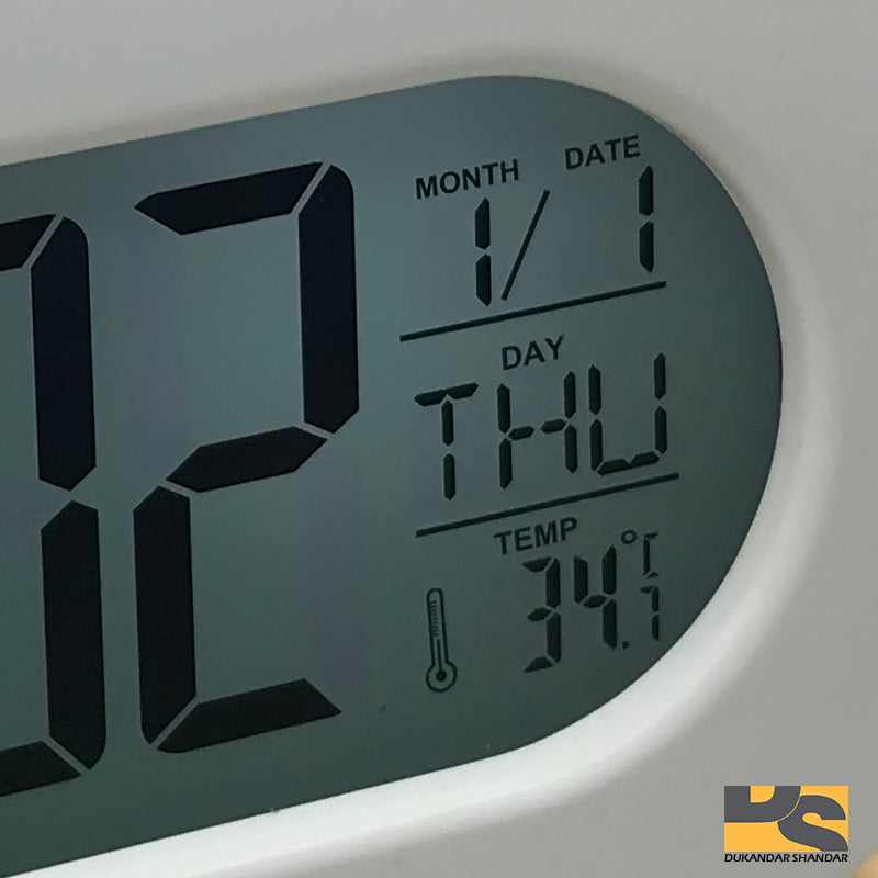 Premium Quality Hello Kitty alarm clock temp display Digital Clock cute clock with LED light