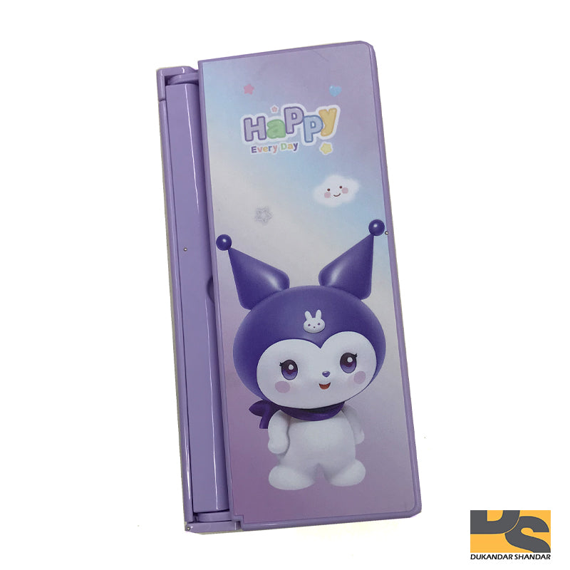Premium Quality Pencil case Plastic body whiteboard inside with marker combo book holder stand